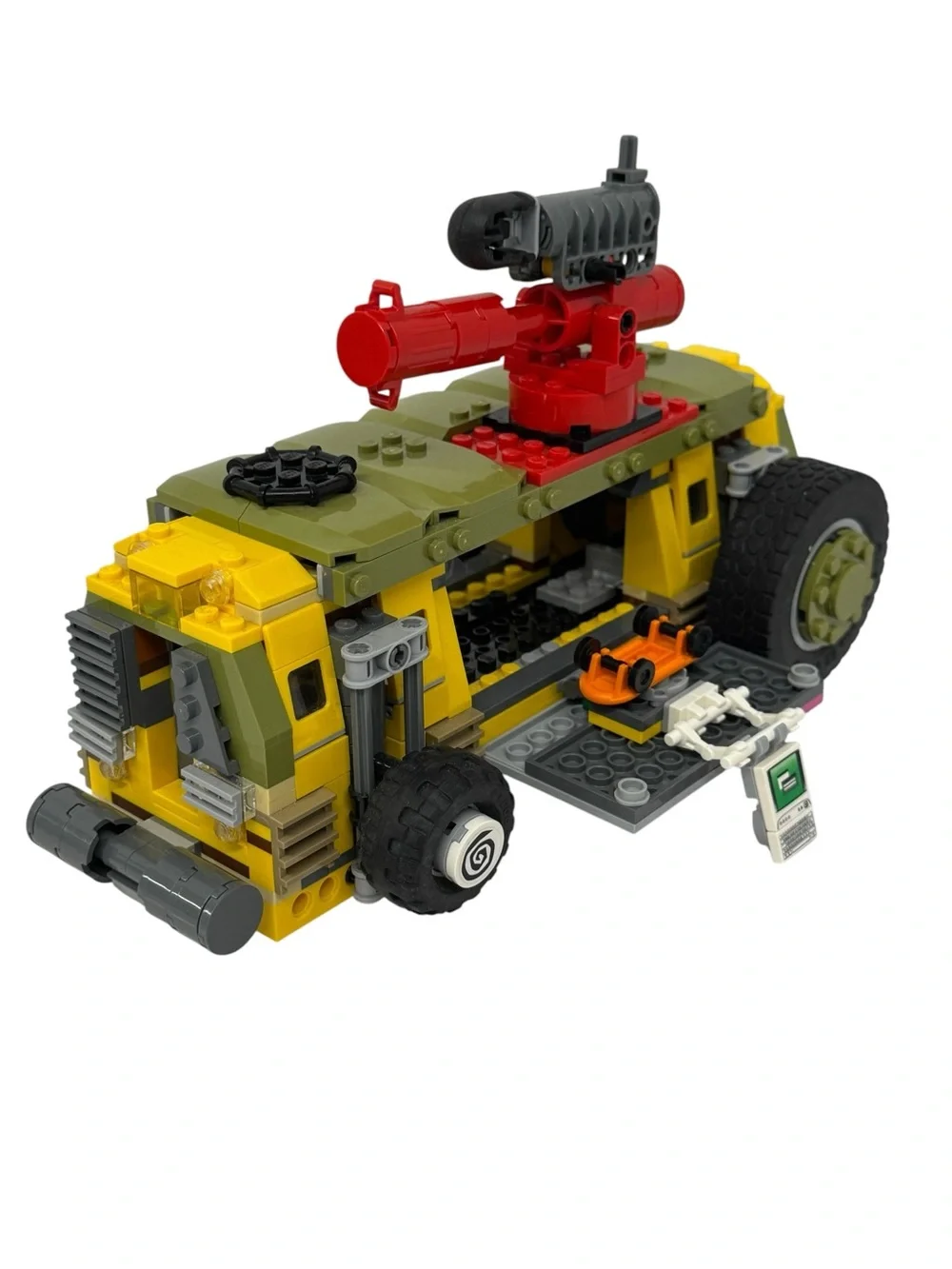 LEGO Teenage Mutant Ninja Turtles: The Shellraiser Street Chase 79104 Incomplete